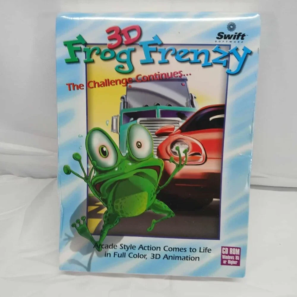Vintage Swift 3d Frog Frenzy PC Gamee